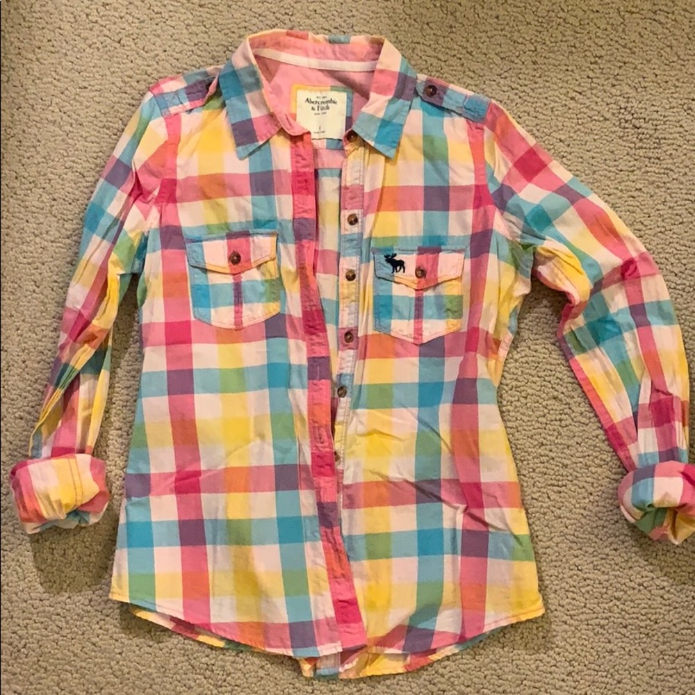 Abercrombie & Fitch block summer shirt